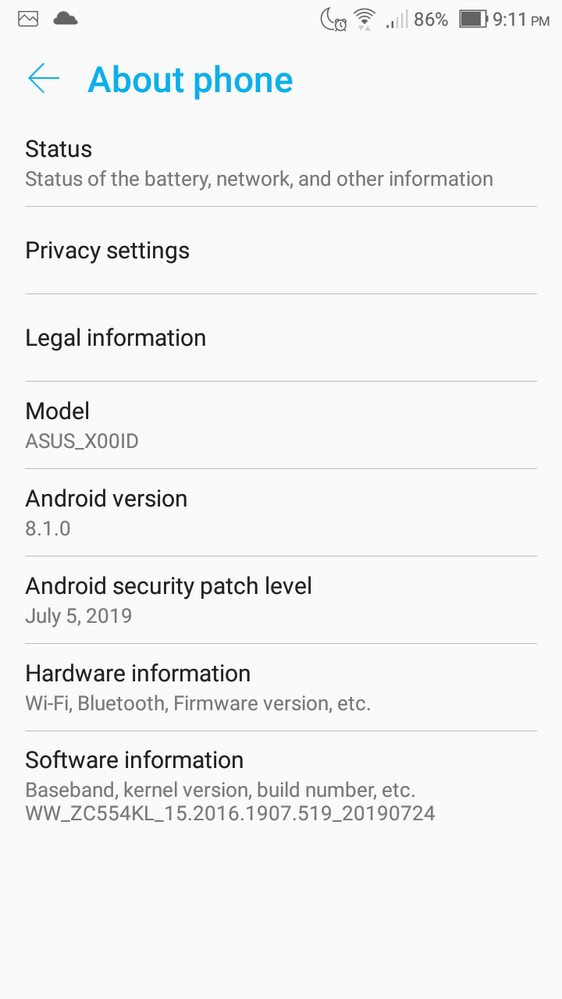 My camera app is not working. when I open it, it o... ASUS ZenTalk